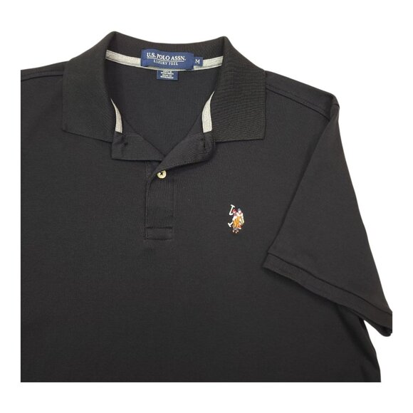 U.S. Polo Assn. Other - U.S. Polo Assn. Mens Black Polo Shirt M Classic Polo Horse Logo